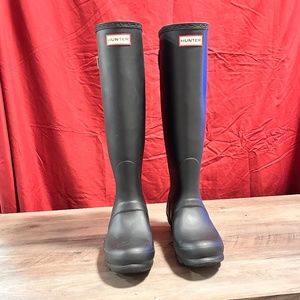 Hunter Black Women's Winter & Rain Boots